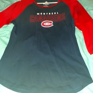 Habs shirt NWOT